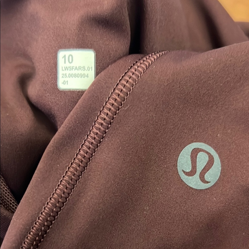 lululemon athletica Burgundy Leggings